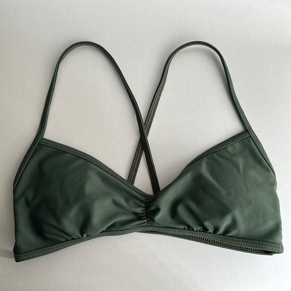 Tilly’s Full Tilt Green Bikini Top